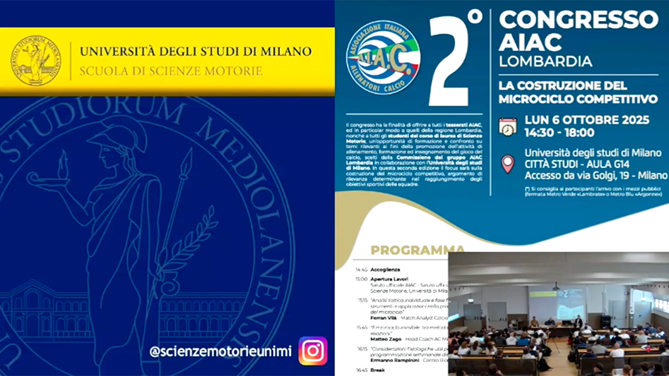 La cotruzione del microciclo competitivo