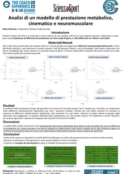 Analisi di un modello di prestazione metabolico, cinematico e neuromuscolare