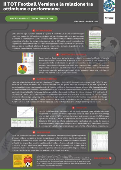 Il TOT Football Version e la relazione tra ottimismo e performance