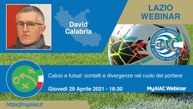 Calcio e futsal: contatti e divergenze nel ruolo del portiere