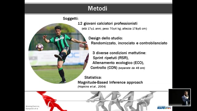 Effetto dell'allenamento mattutino sulla prestazione pomeridiana nei giovani calciatori