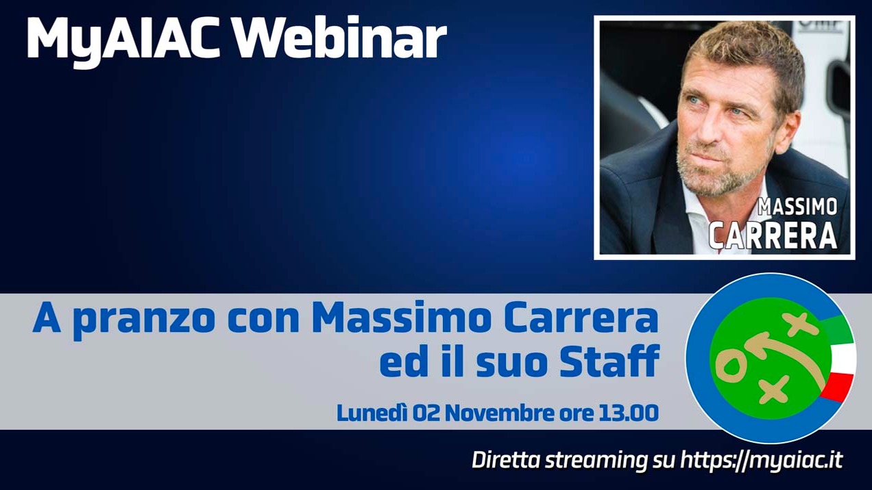 A pranzo con Massimo Carrera e lo Staff