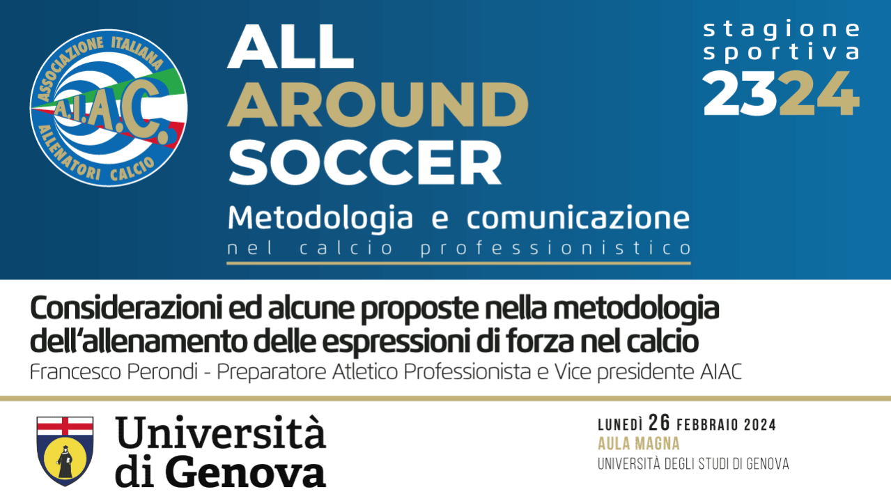 Considerazioni ed alcune proposte nella metodologia dell‘allenamento delle espressioni di forza nel calcio