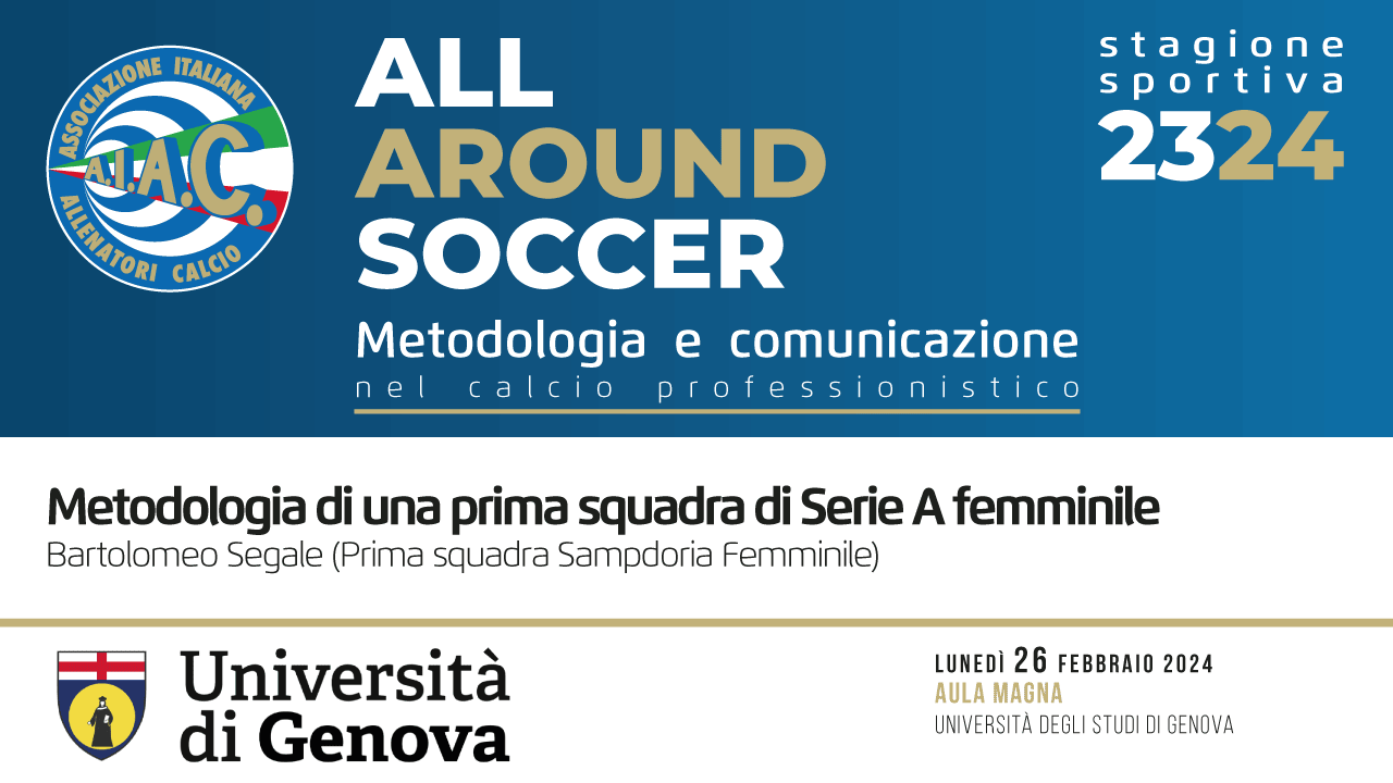 Metodologia di una prima squadra di Serie A femminile